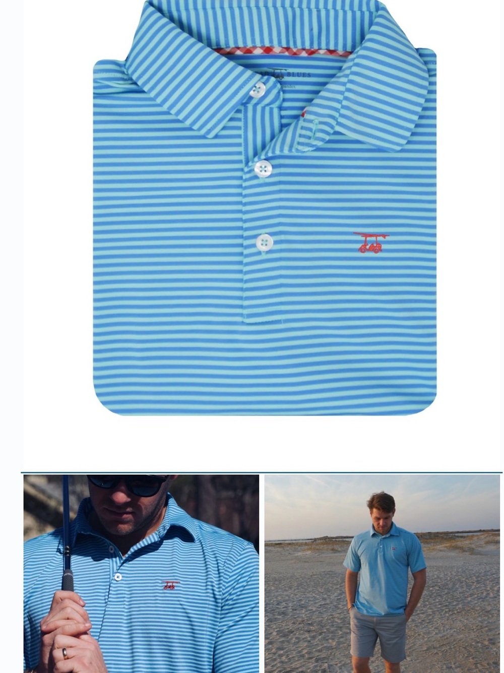Bald Head Blues Albatross Polo
